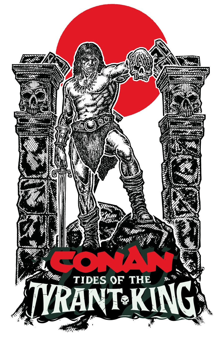 Conan the Barbarian: Tides of the Tyrant King #2 Cover D Micah Ulrich Variant