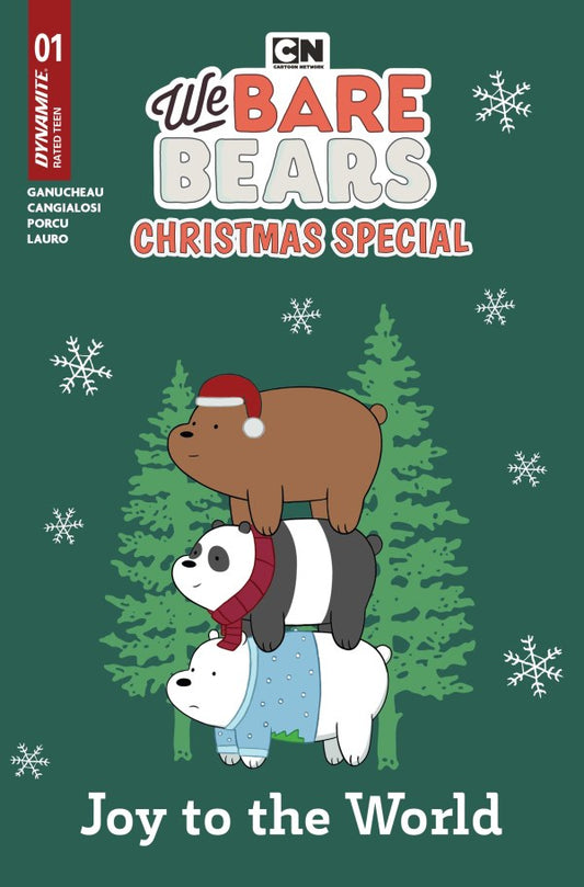 We Bare Bears Christmas Special #1 Cover D Greeting Card Variant