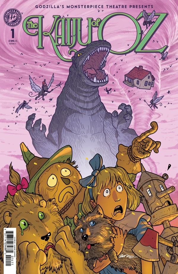 Godzilla vs. America: New York City #1 Cover C Zander Cannon Variant