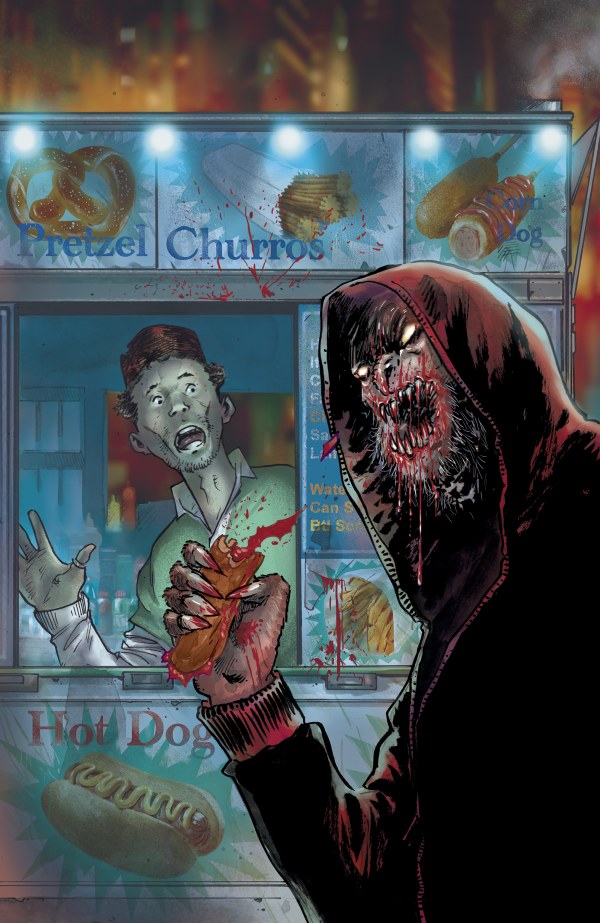 Stuff of Nightmares: The Hoodie #1 Cover E Andrea Mutti Glow-in-the-Dark Virgin Variant