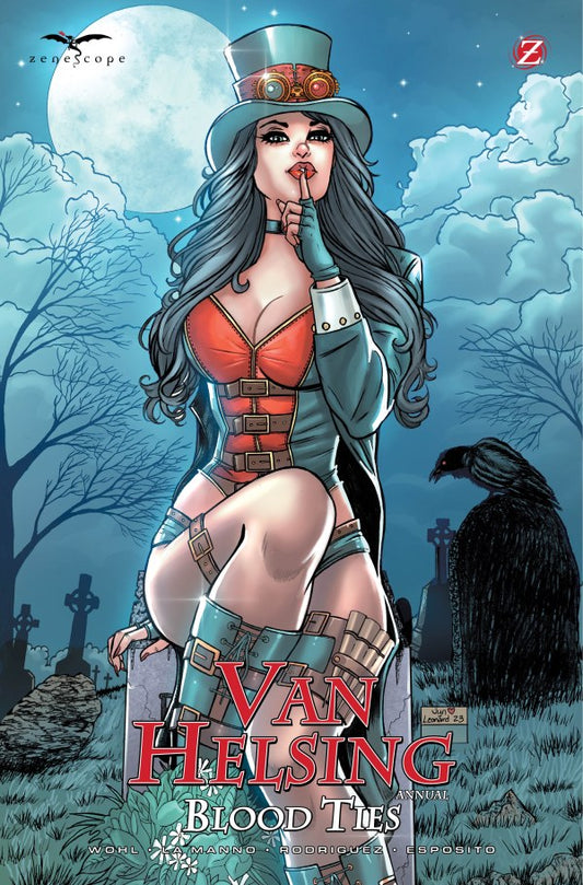 Van Helsing Annual: Blood Ties #1 Cover B Jyn Leonard Variant