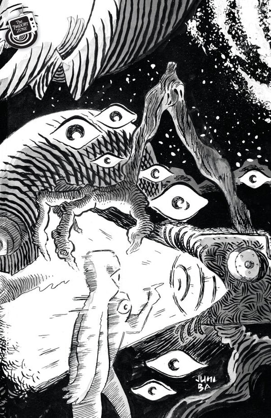 The Twilight Zone #10 Cover B Juni Ba Black & White Connecting Variant