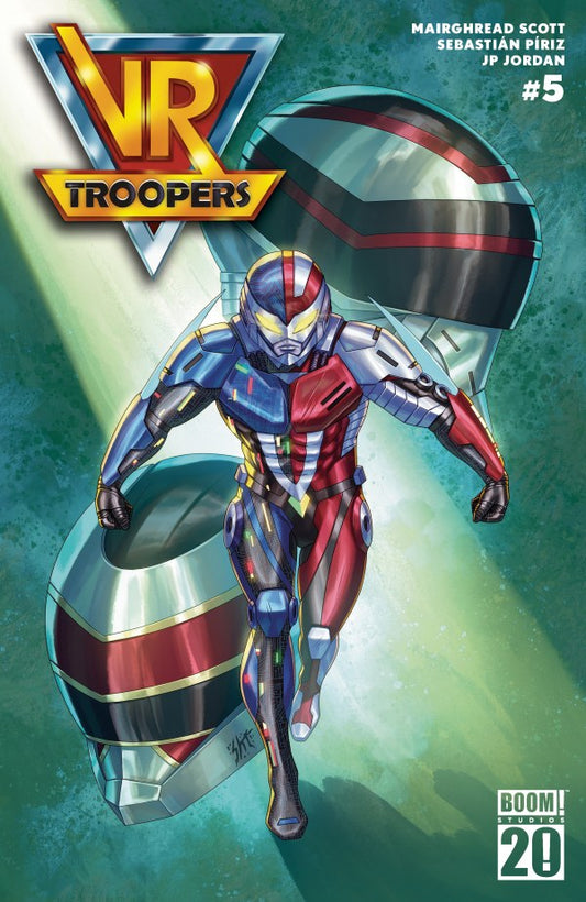 VR Troopers #5 Cover B Sketch Ellis Variant