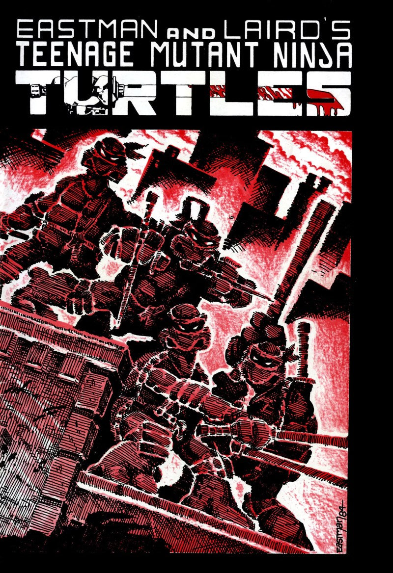 Teenage Mutant Ninja Turtles: Mirage Facsimile #1 Cover B Kevin Eastman & Peter Laird Foil Variant