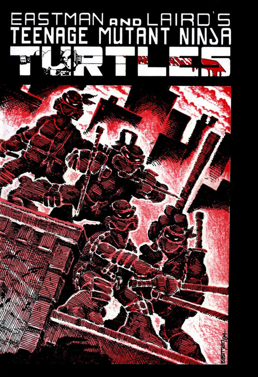 Teenage Mutant Ninja Turtles: Mirage Facsimile #1 Cover B Kevin Eastman & Peter Laird Foil Variant