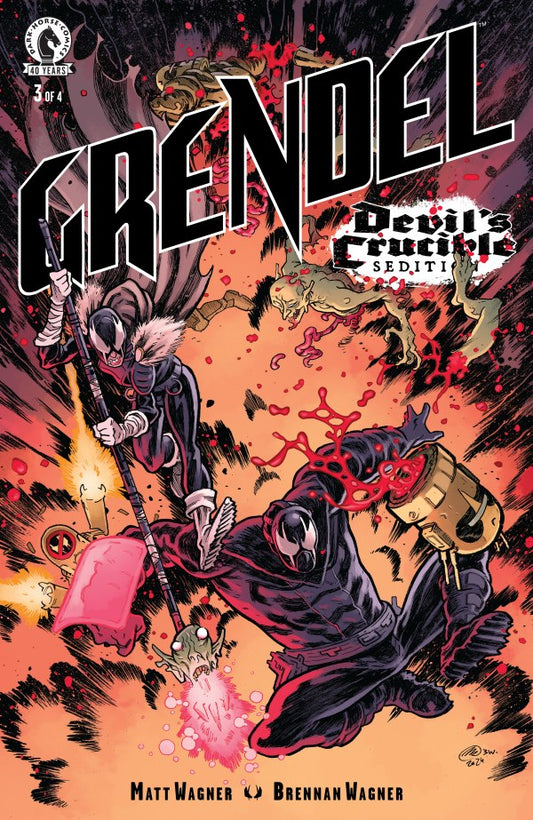 Grendel: Devil's Crucible – Sedition #3 Cover B Márk László Variant
