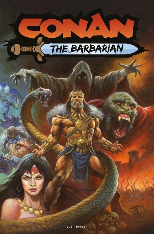 Conan the Barbarian #25 Cover F Alex Horley Wraparound Variant