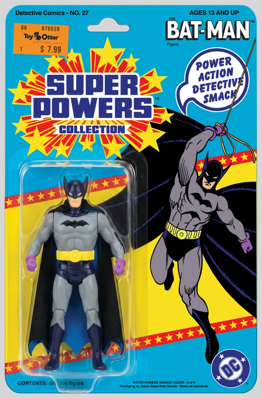 Detective Comics #27 Facsimile Edition 2026 Alex Saviuk Super Powers Action Figure Variant