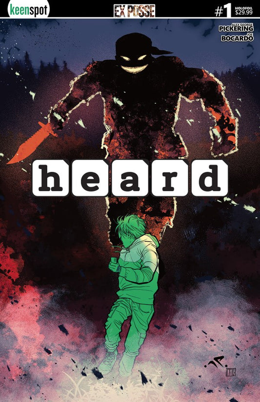 Heard #1 Cover Cover D Luca Panciroli Foil Variant