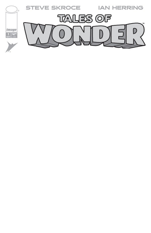 Tales of Wonder #1 Cover G Blank Variant