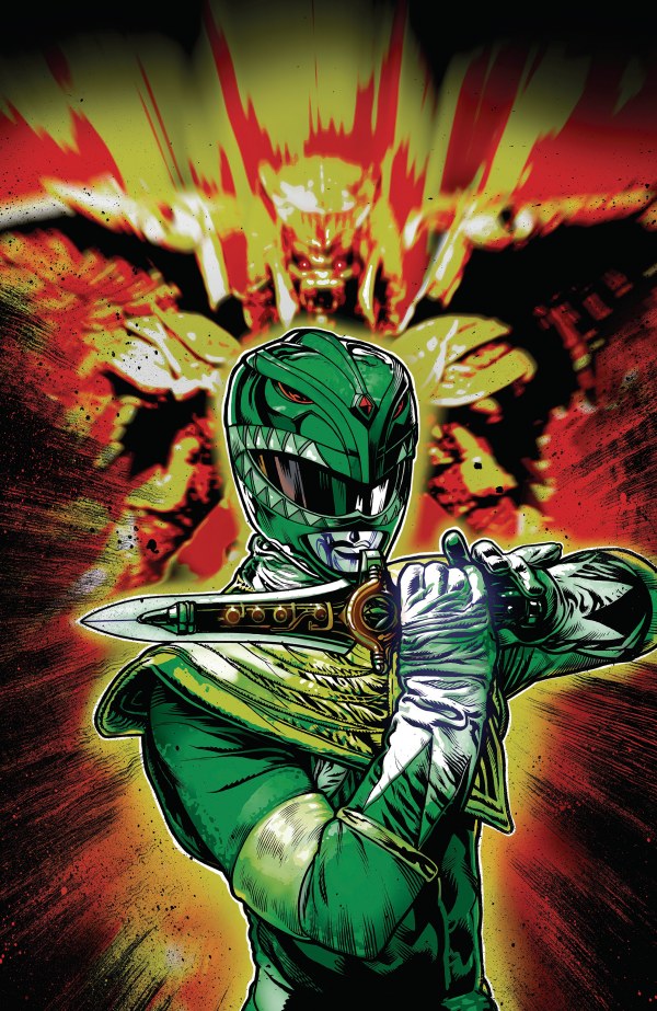 Power Rangers: Green #5 Cover D Tony Harris Foil Virgin Variant