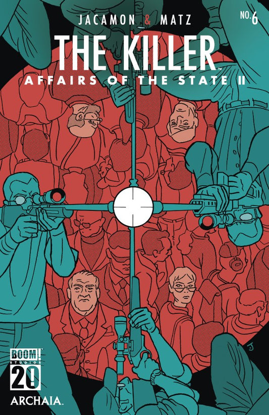 The Killer: Affairs of the State II #6 Cover B Javier Pulido Variant