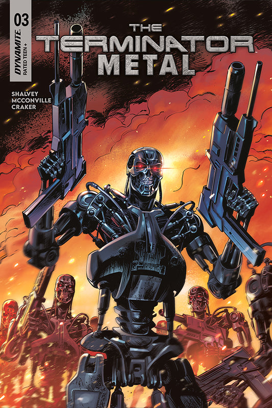 The Terminator: Metal #3 Cover D Paolo Antiga Variant