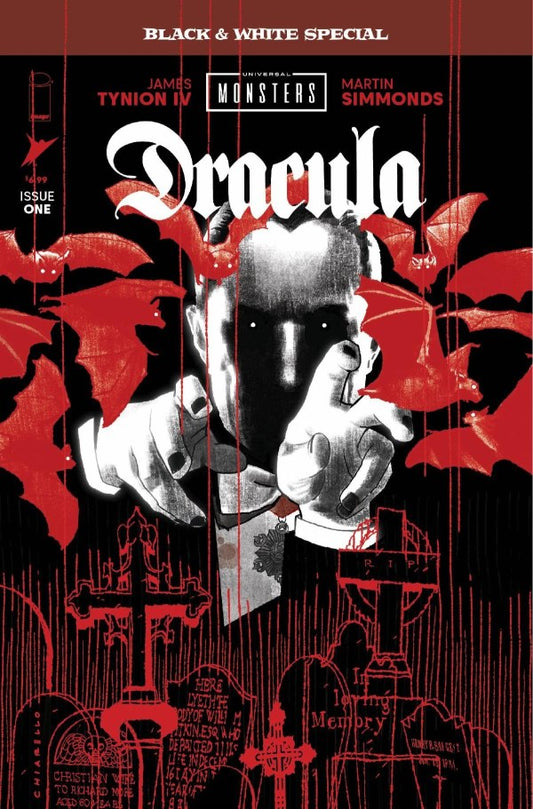 Universal Monsters: Dracula Black & White Special #1 Cover B Mark Chiarello Variant