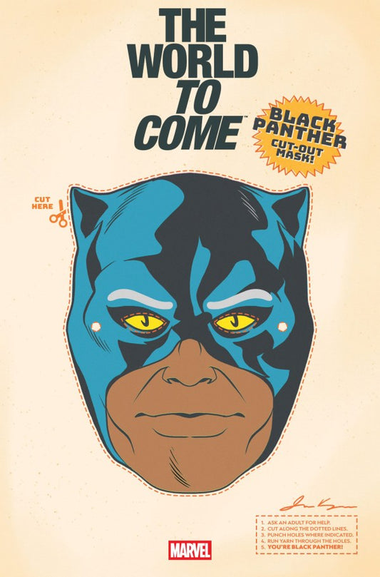 Marvel Knights: The World to Come #4 James Kerigan Retro Halloween Mask Variant