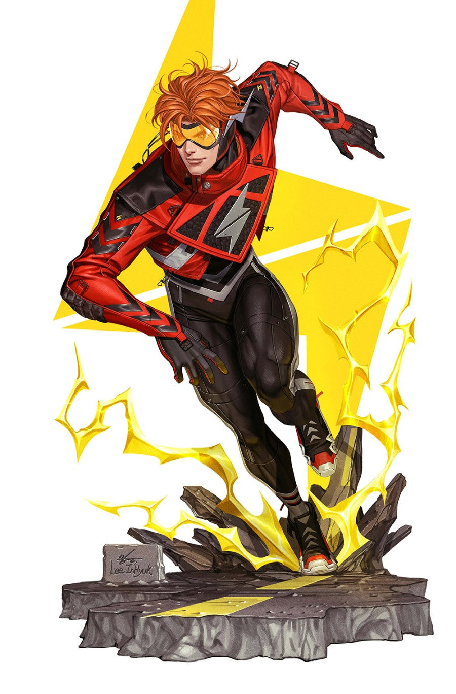Absolute Flash #7 Cover B InHyuk Lee Variant