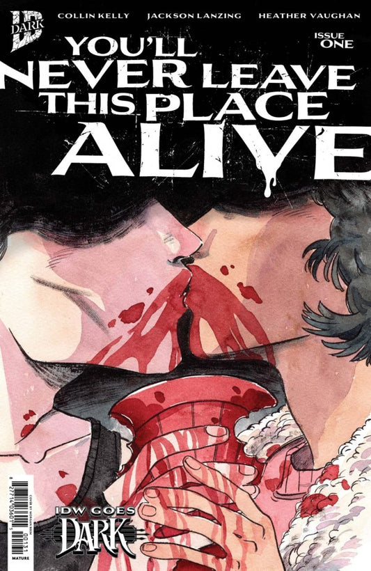 You'll Never Leave This Place Alive #1 Cover C Morgan Beem IDW Goes Dark Variant