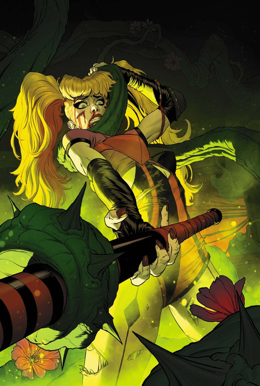 Harley Quinn #66 Cover E Mattia De Iulis Bad Seeds Spot Foil Variant