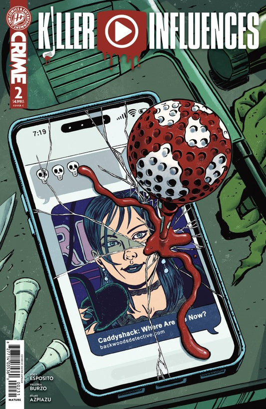 Killer Influences #2 Cover C David Lapham Variant