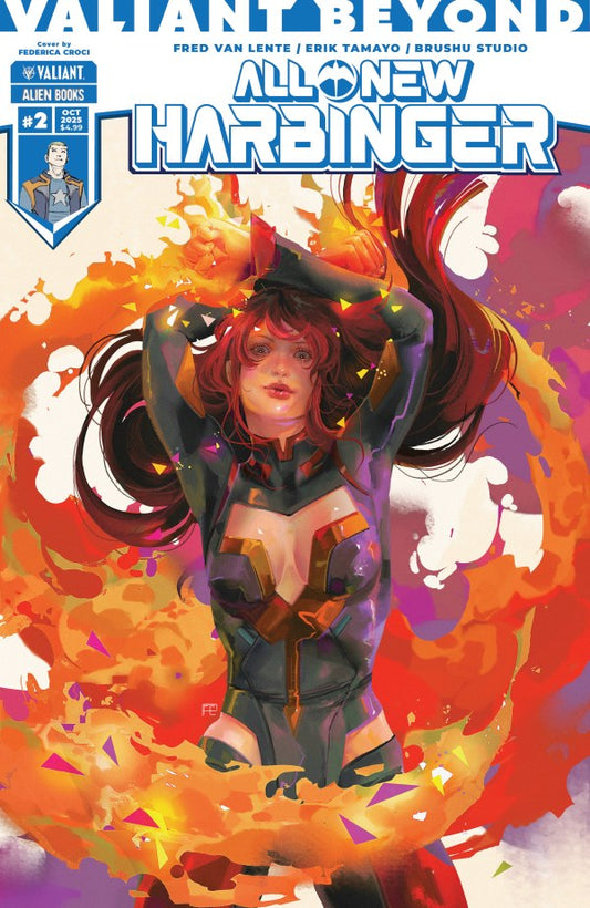 Valiant Beyond: All-New Harbinger #2 Cover C Federica Croci Variant