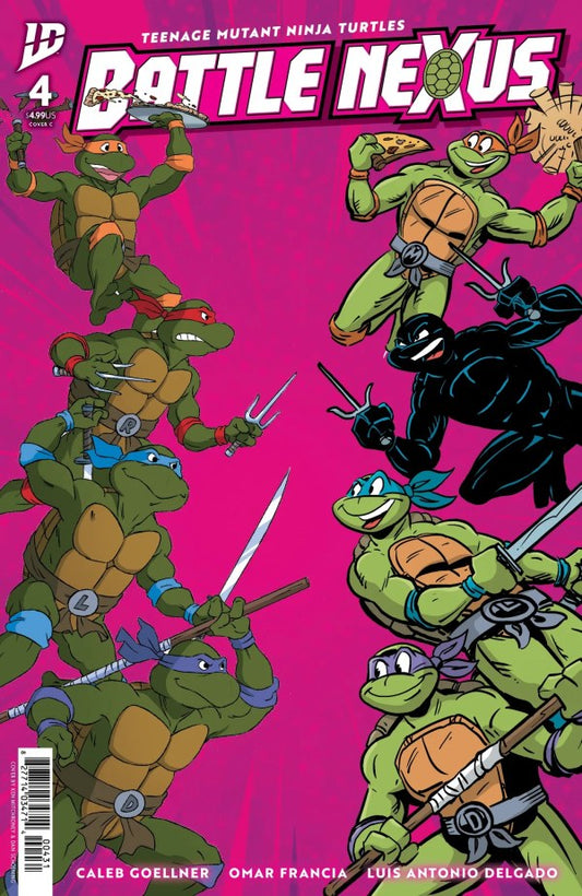 Teenage Mutant Ninja Turtles: Battle Nexus #4 Cover C Ken Mitchroney Variant