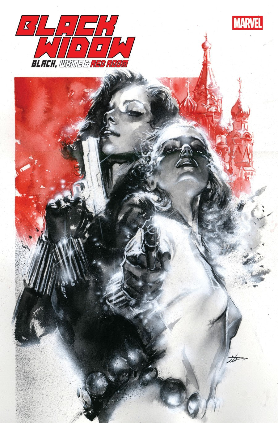 Black Widow: Black, White & Red Room #1