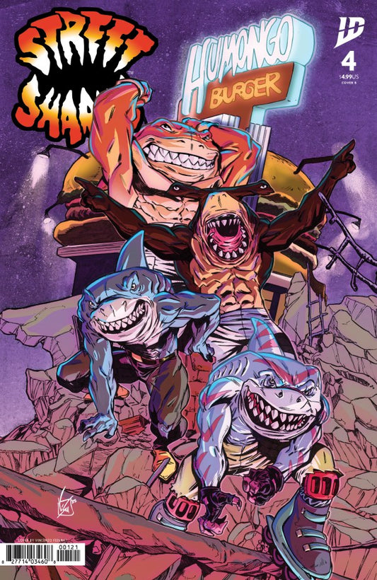 Street Sharks #4 Cover B Vincenzo Federici Variant
