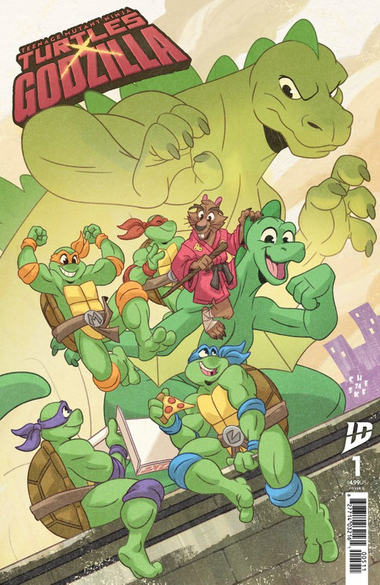 Teenage Mutant Ninja Turtles x Godzilla #1 Cover D Sean Galloway Variant