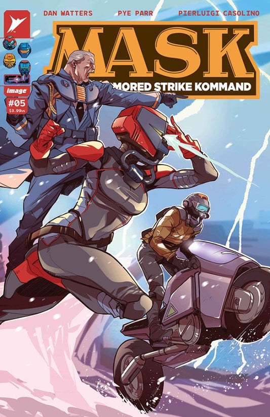 M.A.S.K. #5 Cover B Karl Kerschl Connecting Variant
