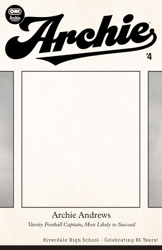 Archie #4 Cover F Riverdale Yearbook Blank Variant
