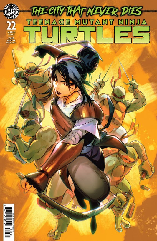 Teenage Mutant Ninja Turtles #22 Cover E Mirka Andolfo Variant