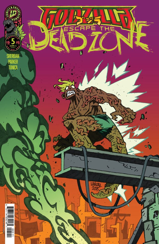 Godzilla: Escape the Deadzone #5 Cover B Jon Lankry Variant