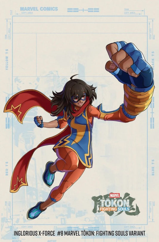 Inglorious X-Force #8 Marvel Tōkon: Fighting Souls Variant