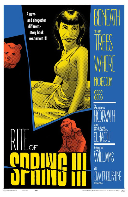 Beneath the Trees Where Nobody Sees: Rite of Spring #3 Cover B Tony Fleecs Movie Homage Variant