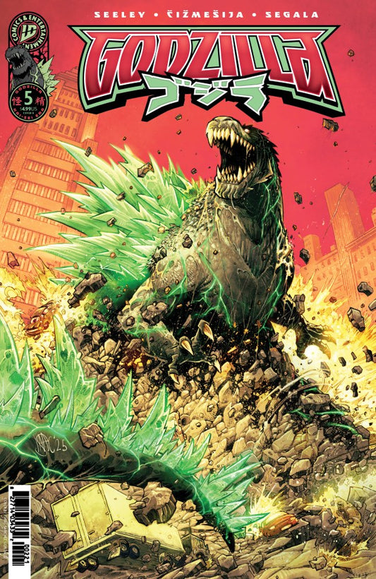 Godzilla #5 Cover B Isaac Sánchez González Variant