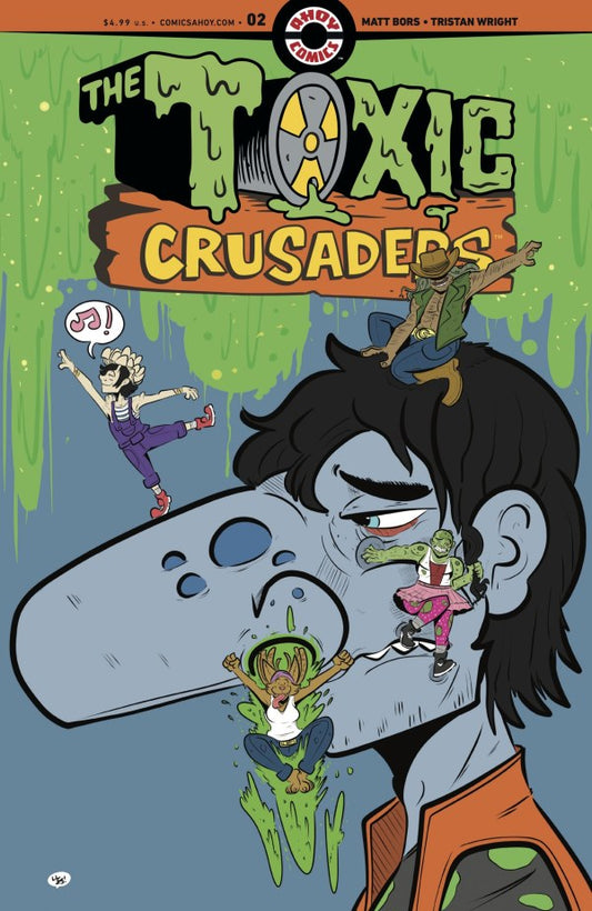 Toxic Crusaders #2 Cover B Lane Lloyd Variant