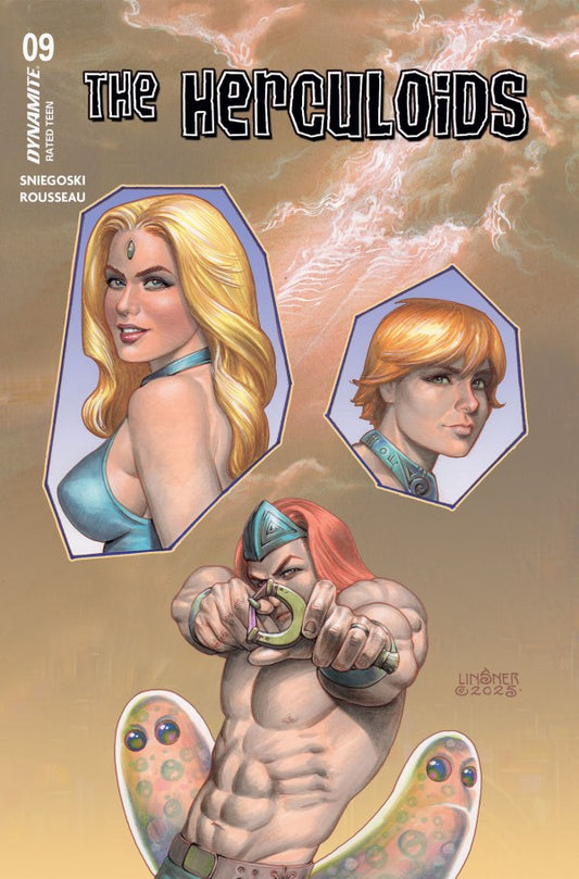The Herculoids #9 Cover B Joseph Michael Linsner Variant