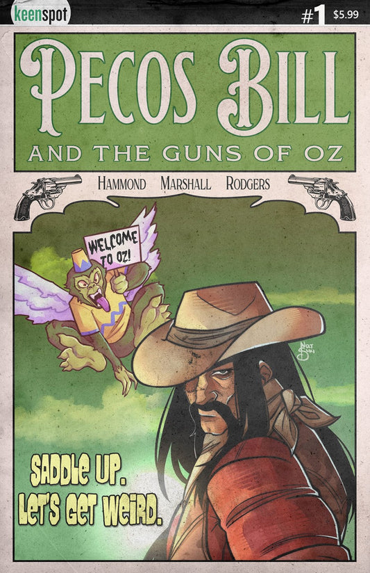 Pecos Bill and the Guns of Oz #1 Cover B Nat Suki Variant