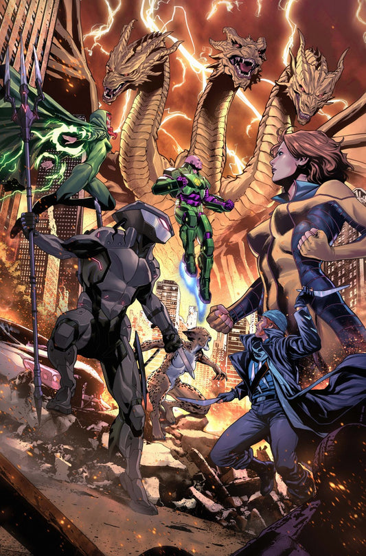 Justice League vs. Godzilla vs. Kong 2 #5 Cover C Lucas Meyer Variant