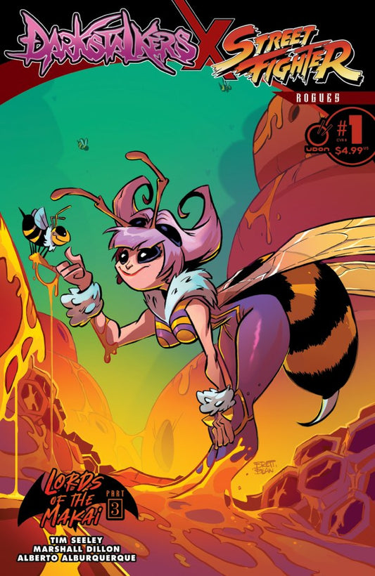 Darkstalkers X Street Fighter: Rogues #1 Cover B Brett Bean Variant