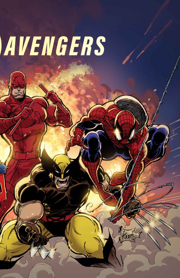 Avengers #1 Kaare Andrews Wraparound Variant