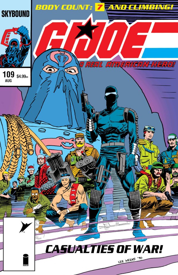 G.I. Joe: A Real American Hero – Hama Files Edition #109 Cover C Lee Weeks Foil Variant