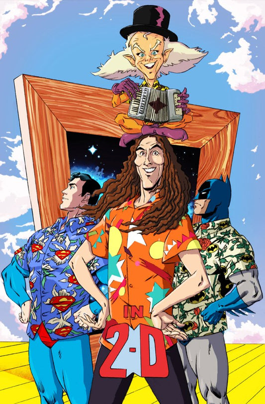 Batman / Superman / Weird Al: World's Weirdest #1 Cover E Dan Schoening Foil Variant