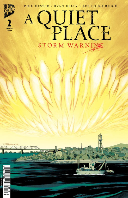 A Quiet Place: Storm Warning #2 Cover B Declan Shalvey Variant