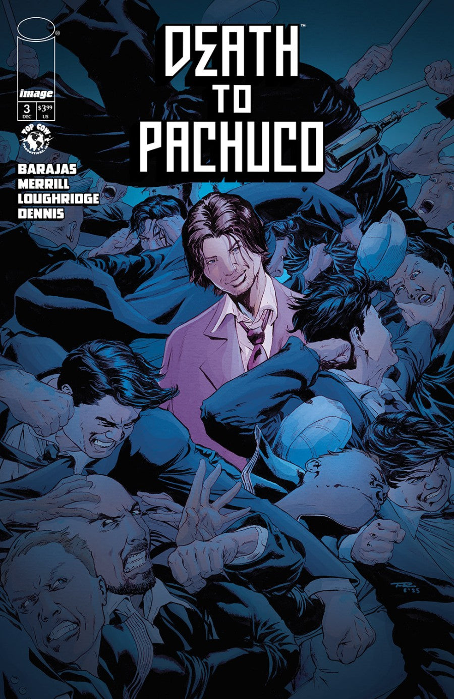 Death to Pachuco #3 Cover B Tony Parker Variant
