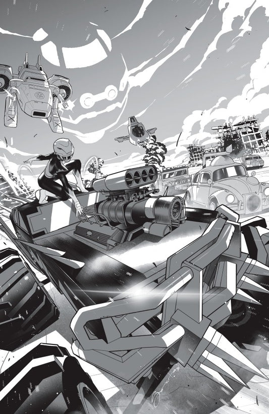 Power Rangers Unlimited #4 Cover J Federico Sorressa Unlimited Virgin Variant