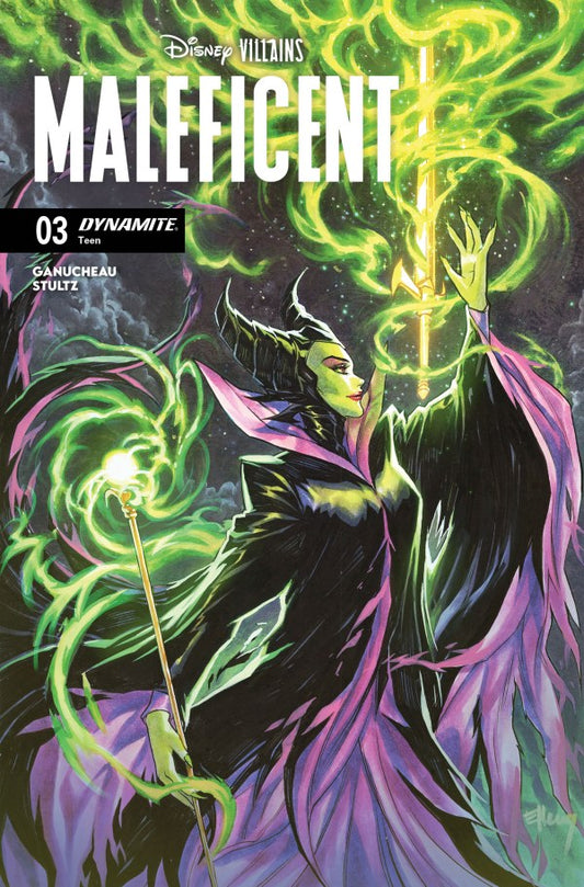 Disney Villains: Maleficent #3 Cover B Elmer Santos Variant