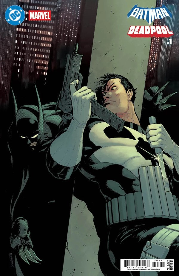 DC / Marvel: Batman / Deadpool #1 Cover G Nick Dragotta Variant