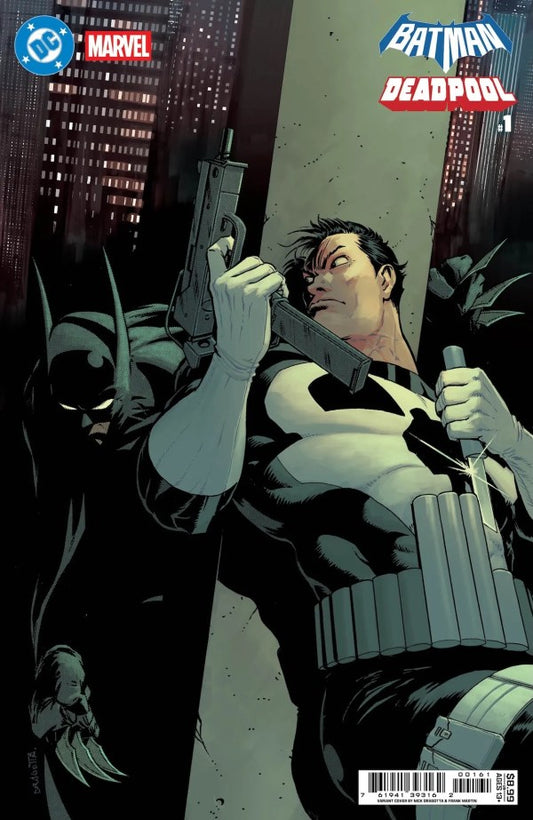 DC / Marvel: Batman / Deadpool #1 Cover G Nick Dragotta Variant