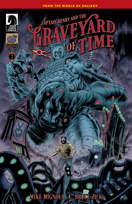 Captain Henry and the Graveyard of Time #2 Cover B Troy Nixey Variant